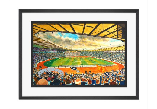 Hampden Park Stadium Fine Art Print - Scotland International Football